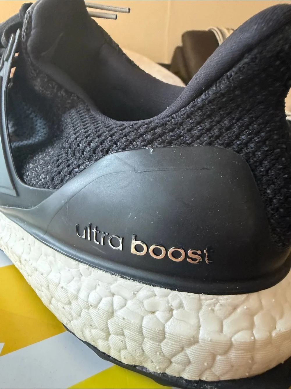 Black Core Adidas Ultraboost 2.0 (2016) BB3909 Size 13